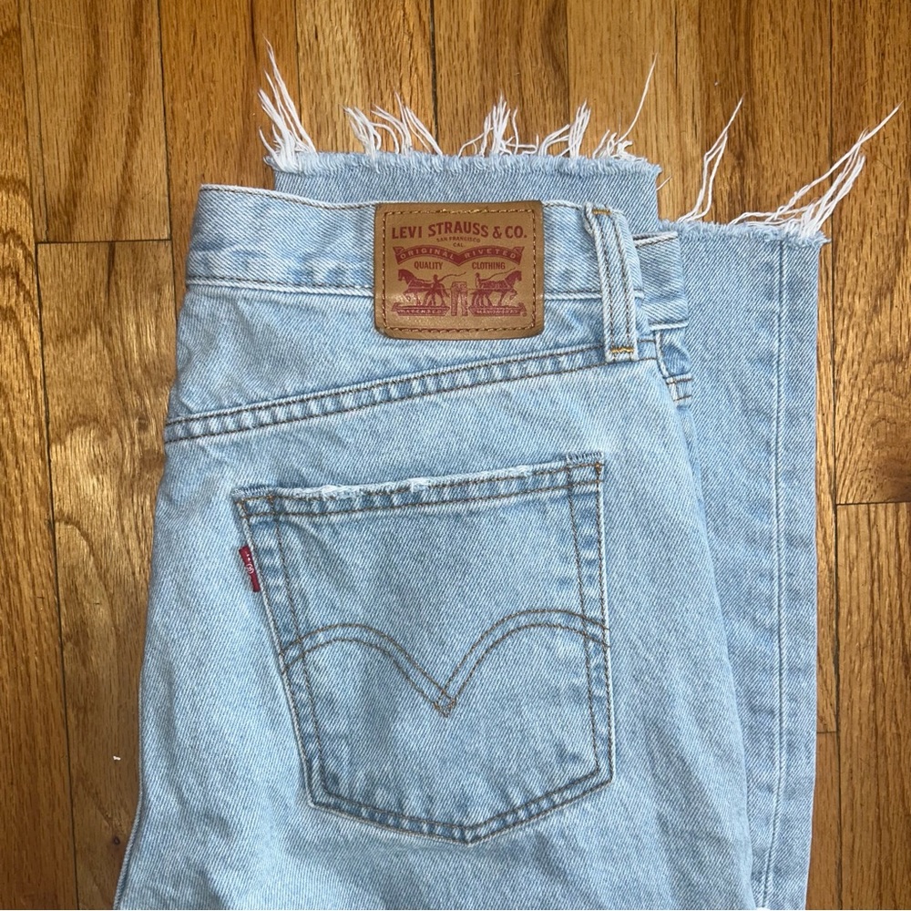 Levi wedgie high rise